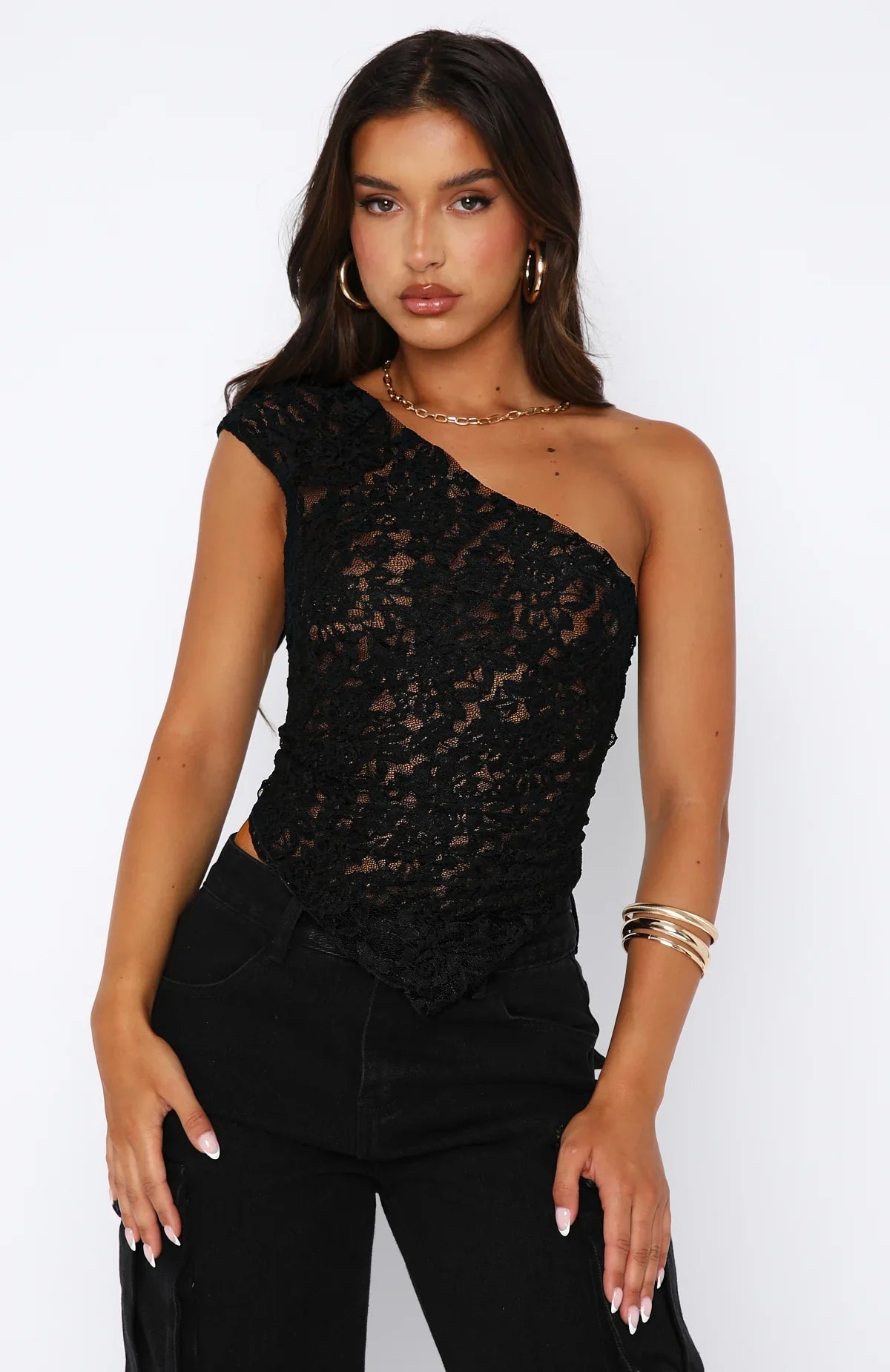 Backless Love Lace Top